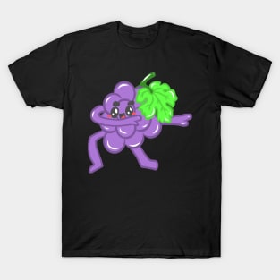 Dancing Steppes Rocking Beaten Dances Grape T-Shirt